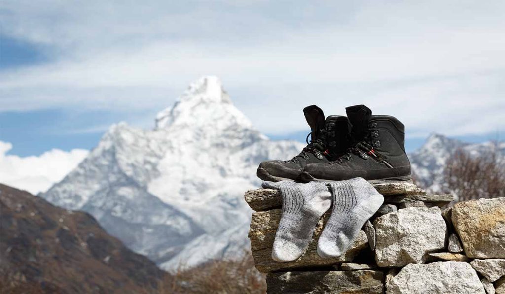 trekking socks mount ama dablam