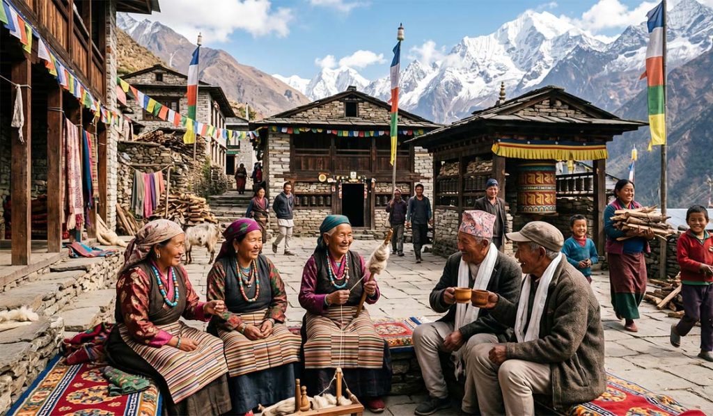 langtang people