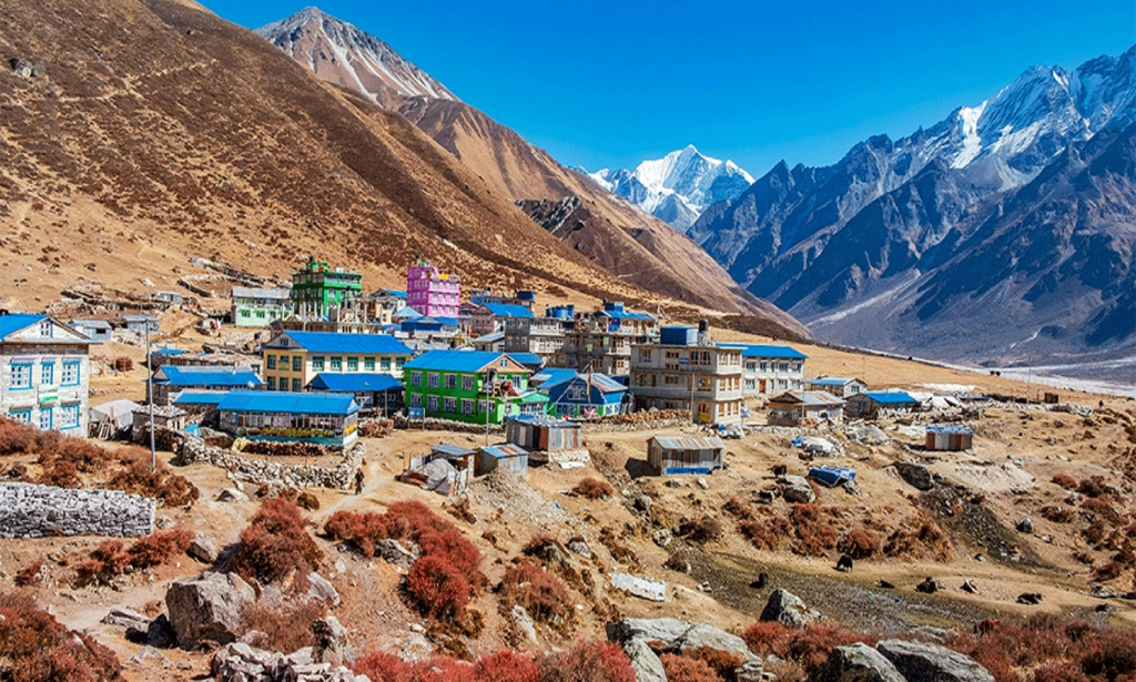 Langtang trek village