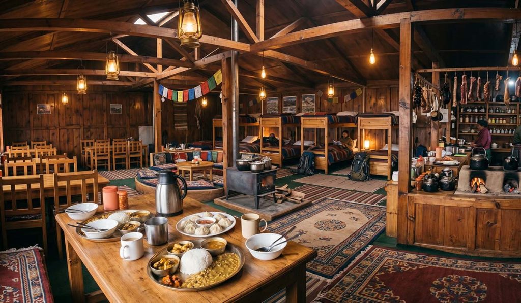 comfort in teahouse