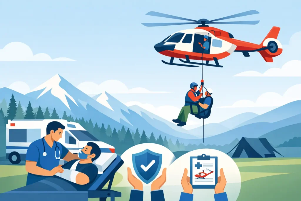 What Insurance Covers Helicopter Evacuation?